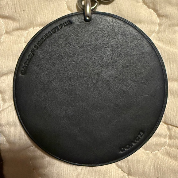 Coach X Elvis Presley Leather Keychain Charm - Picture 3 of 3